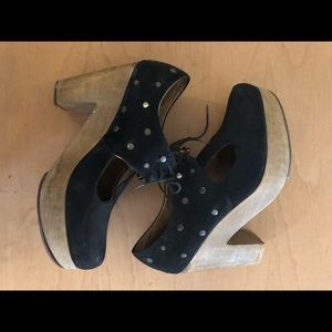 Rare Rachel Comey Shoes black Booties size 5.5